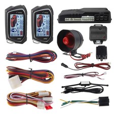 EASYGUARD EC201-M9 2 Way Car Alarm System with 1.73 Inch Big LCD Pager Display