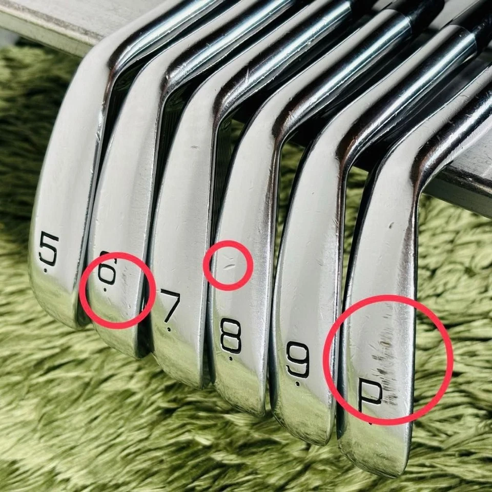 MIZUNO JPX FORGED Iron 6-Piece Set Men's Golf Left 5-9.P FLEX R - Image 4 of 4