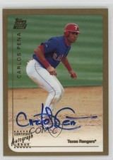 1999 Topps Traded Auto Carlos Pena #T46 Auto 17hc