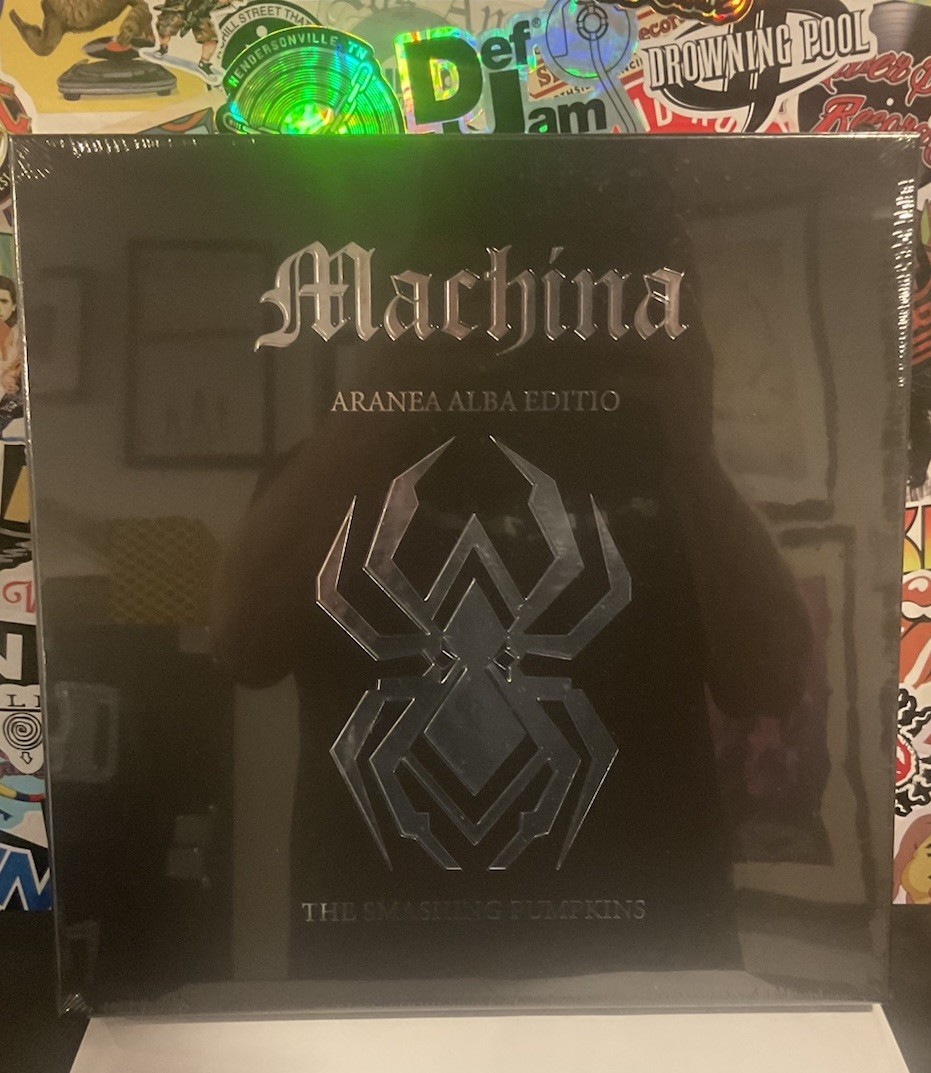 SMASHING PUMPKINS Machina Aranea Alba Edition NEW 8LP SILVER/BLACK
