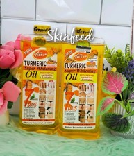 2pc Veet Gold Turmeric Super Whitening Oil Original Jumbo Size 1000ml USA Stock