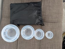 4 Size Cupping Set Silicone Massage Cups for Muscle Relief and Relaxation new