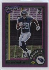 2022 Classics Timeless Tributes Premium Edition Purple 2/35 Hassan Haskins 0nr3