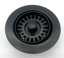 Disposer Flange with Removable Basket Strainer - Black SKU SB-K