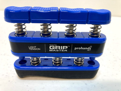 ProHands Gripmaster Hand Exerciser - Blue (Light Tension)