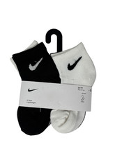 New Nike Kids Crew Six 6 Pack Lightweight Socks Sz XXS 4-5 Shoe 7C-10C