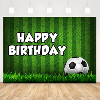 FußBall Hintergrund FußBall Geburtstag Banner Fotohintergrund Happy Birthday Ban