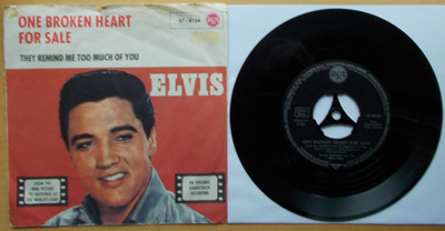 Elvis PRESLEY One Broken Heart For Sale They Remind Me Too Much Of RCA 47-8134