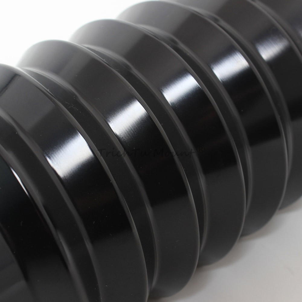 Retro Aluminum Upper Fork Boot Slider Cover For Harley Touring Electra Glide FLH