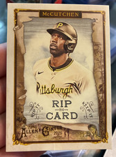 2025 Andrew McCutchen /199 Topps Allen & Ginter #RIP-93 RIP CARD RIPPED/USED