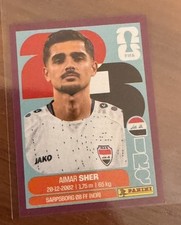 2026 Panini FIFA World Cup Sticker Aimar Sher PURPLE BORDER #IRQ15 SSP