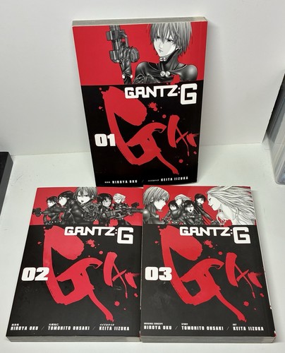 Gantz G Vol. 1-3 Manga Lot Complete English Manga OOP Dark Horse