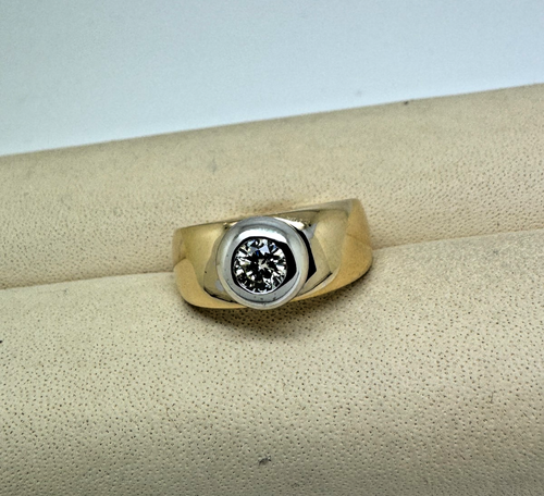 CHRIST Brillant Solitair Ring 0.40ct Lupenrein 14kt Gold RW53 - Bild 2 von 4