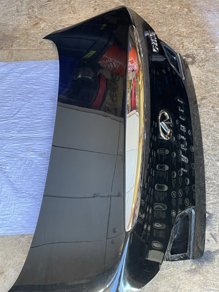 Tapa maletero negro Infini G35 G37 sedán OEM Foto 3 de 4