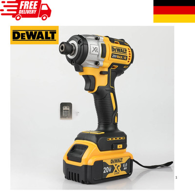 Dewalt brushless impact drill, DCF887 205N. M, 20V Dewalt battery wireless screw