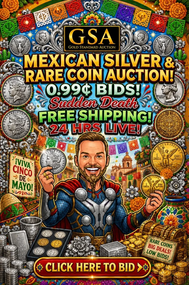 $1 Starts! Rare Coins & Sudden Death Gold Slabs w/ Zach & Ryan