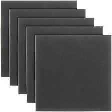 5 Pcs Neoprene Rubber EVA Sponge Anti Vibration Pads Isolation Mats 150x150x5mm