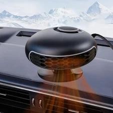Car Heater, 12V 180W 2IN1 Heating & Cooling Fan, Portable Defroster for Car W...