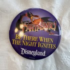Vtg 1992 Cast Member Disney Pin Disneyland Opening Day Fantasmic Show Button — photo 1