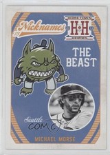 2013 Panini Hometown Heroes Nicknames Mike Morse Michael Morse #N15 0x5t