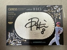 Tatsumi Ryosuke 2025 BBM Genesis Auto Ball Card 10/20 Rakuten Eagles NPB