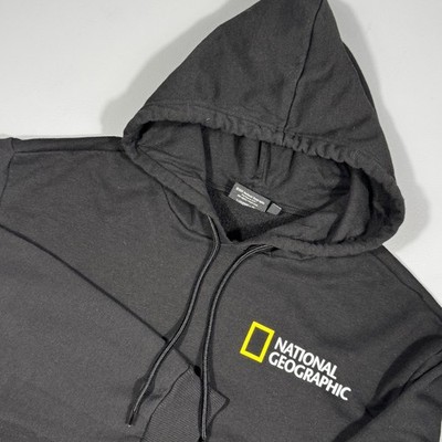 National Geographic Unisex Large Black Hoodie New Mexico Road Trip Graphic
