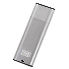 FD10 USB Drive Mini Voice Recorder Small Covert Audio Recording Device, Silver