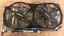 Gigabyte GeForce GTX 550 Ti PCIe Graphics Card 1GB HDMI DVI GV-N550WF2-1GI