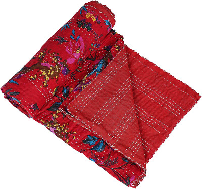 Baumwolle Überwurf Ethno Gudari Hippie Decke Bohemian Ralli Boho Bettlaken Be...