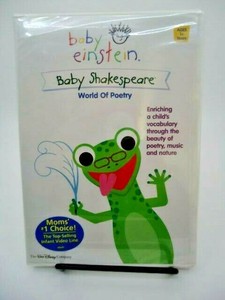 Baby Einstein Baby Shakespeare World Of Poetry Dvd 02 New Region 1 Ebay