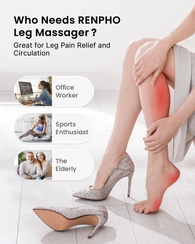 RENPHO Leg Massager FSA HSA Eligible, Compression Boots for Pain Relief Recovery - Picture 5 of 6