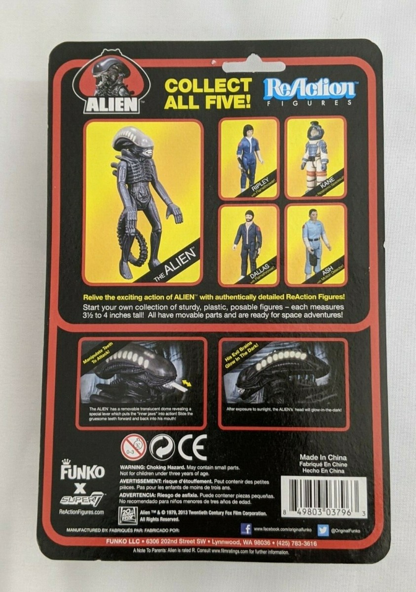 Alien ReAction Figure Created by FUNKO - the ALIEN - New | eBay