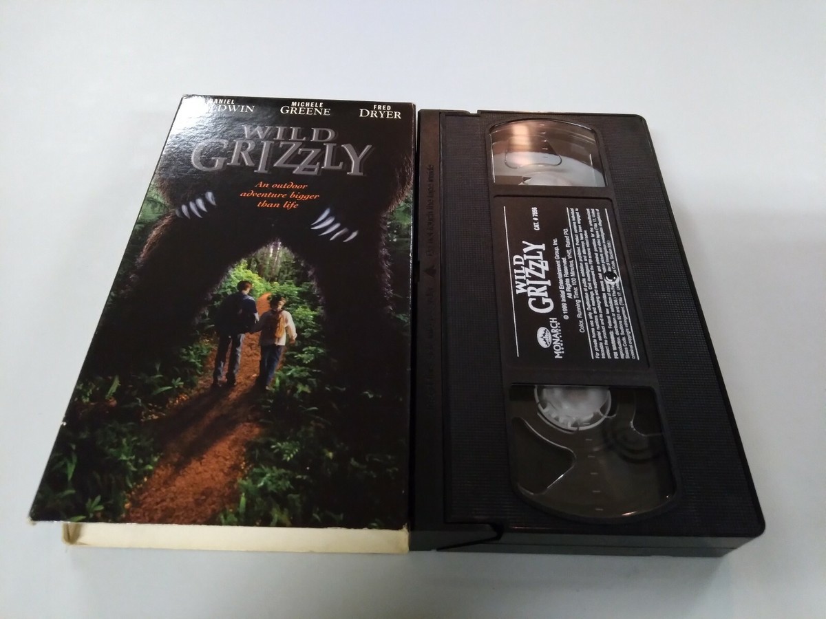 Wild Grizzly (VHS, 1999)Monarch Home Video Horror Daniel Baldwin