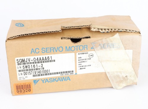 Yaskawa SGMJV-04AA61 Brushless Servo Motor, 200VAC, 50-750W, 3000-6000RPM - Picture 2 of 7