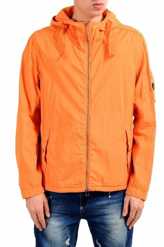 Full Zip Hooded Windbreaker Jacket 