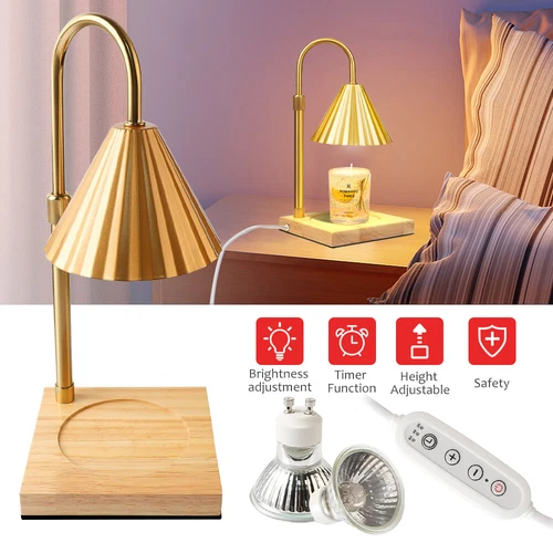 Kerzenwärmer Lampe mit Timer. Faltbar & Höhenverstellbar.Weihnachtsfeier Geschenk - Bild 2 von 22