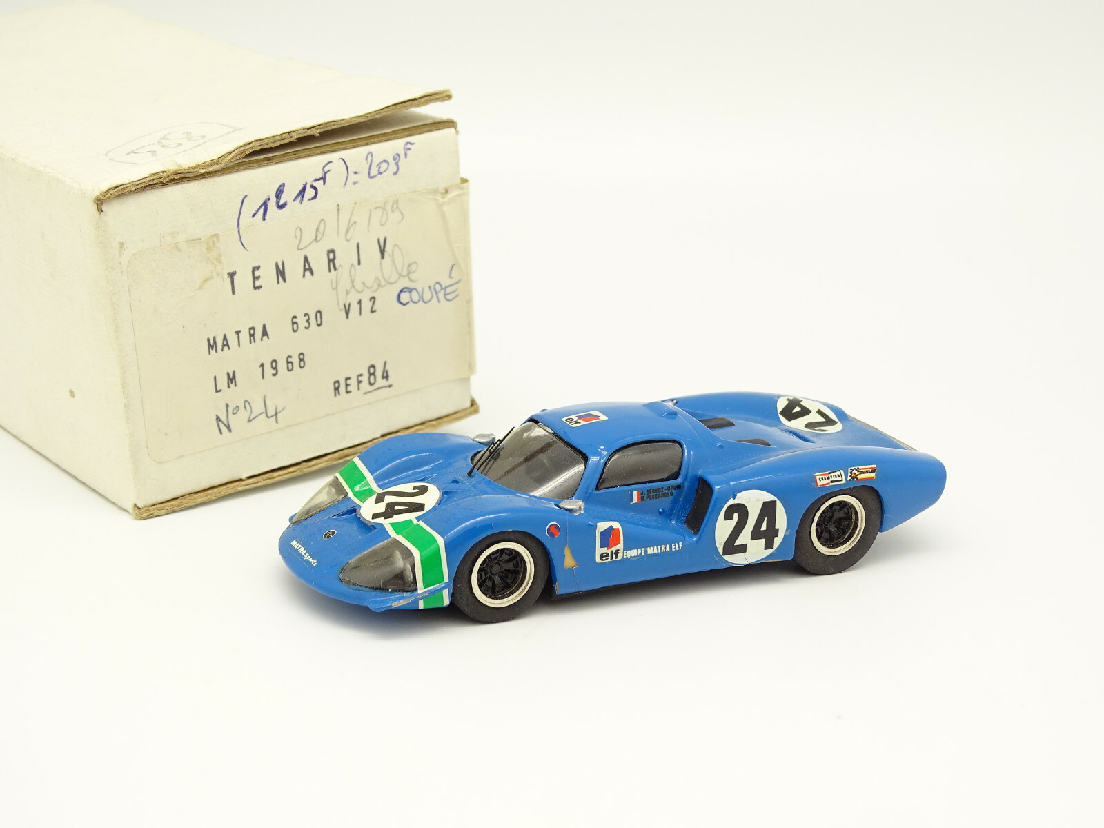 Miniature TENARIV 1/43 - McLaren M7A Ford N°2 - Bruce McLaren GP Espagne 1968 (sans Boîte)