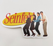 Seinfeld Logo Waterproof Sticker Decal 3"x1.75"