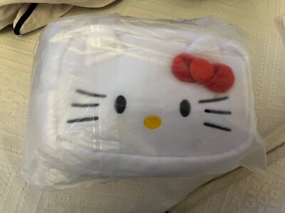 Neu Sanrio Hello Kitty Plüsch Federmäppchen Make Up Kosmetiktasche
