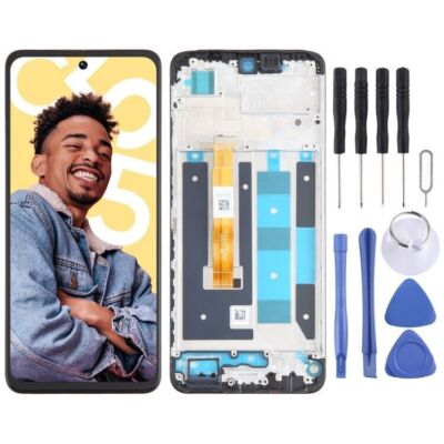 For Realme C55 RMX3710 LCD Display Touch Screen Digitizer Full Assembly ...