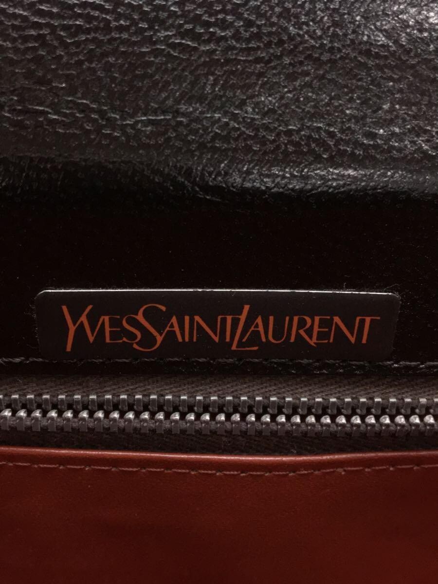 Borsa a mano Yves Saint Laurent vintage tracolla pelle nera borsa autentica