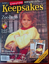 Creating Keepsakes Magazine - March/April 1999 - Vintage  NLA - NEW 
