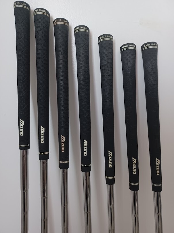 TZ GOLF - MIZUNO JPX A25 Titanium Face Iron Set 5-SW R Flex Steel