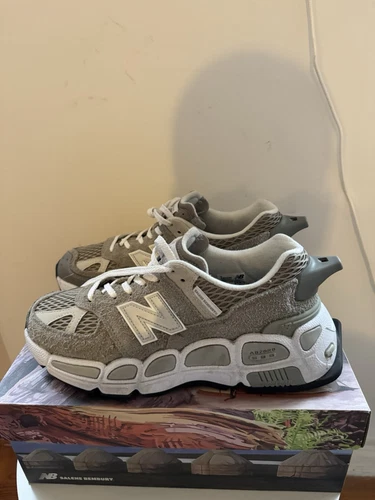 Salehe Bembury X New Balance 574 Yurt 'Grey‘ US10 EU44 NB Sneaker Whistle