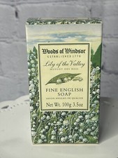 VTG Lily of the Valley Woods of Windsor Soap 3.5 oz English Soap New In Box