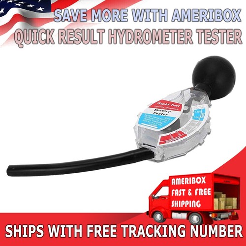 Deluxe HYDROMETER BATTERY TESTER test specific gravity fluid lead acid