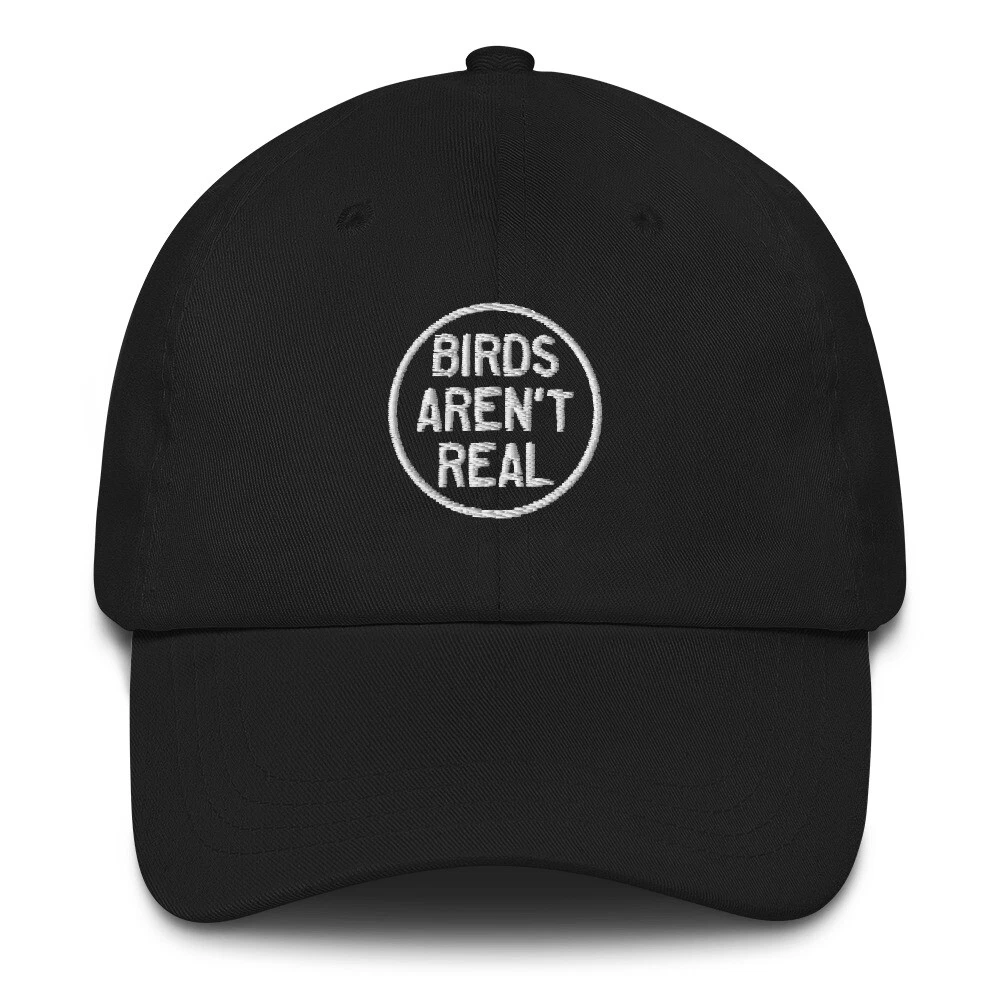Birds Aren't Real Hat, Birds Aren't Real Logo Baseball Cap, Dad Hat