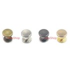 9x6mm Brass Button Chicago Rivets Studs Screw Screwback Leather Craft Belt DIY