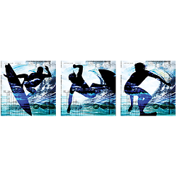 ALTRA T Shirt dalla S alla 2XL 3XL SURF TRIPPY tavola al neon nautica divertimento adulto