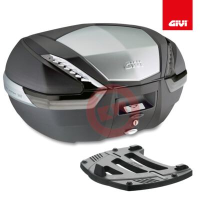 GIVI KIT KOFFER TOPCASE V47NT PLATTE 341F M3 YAMAHA XJR 1200 1995-1998